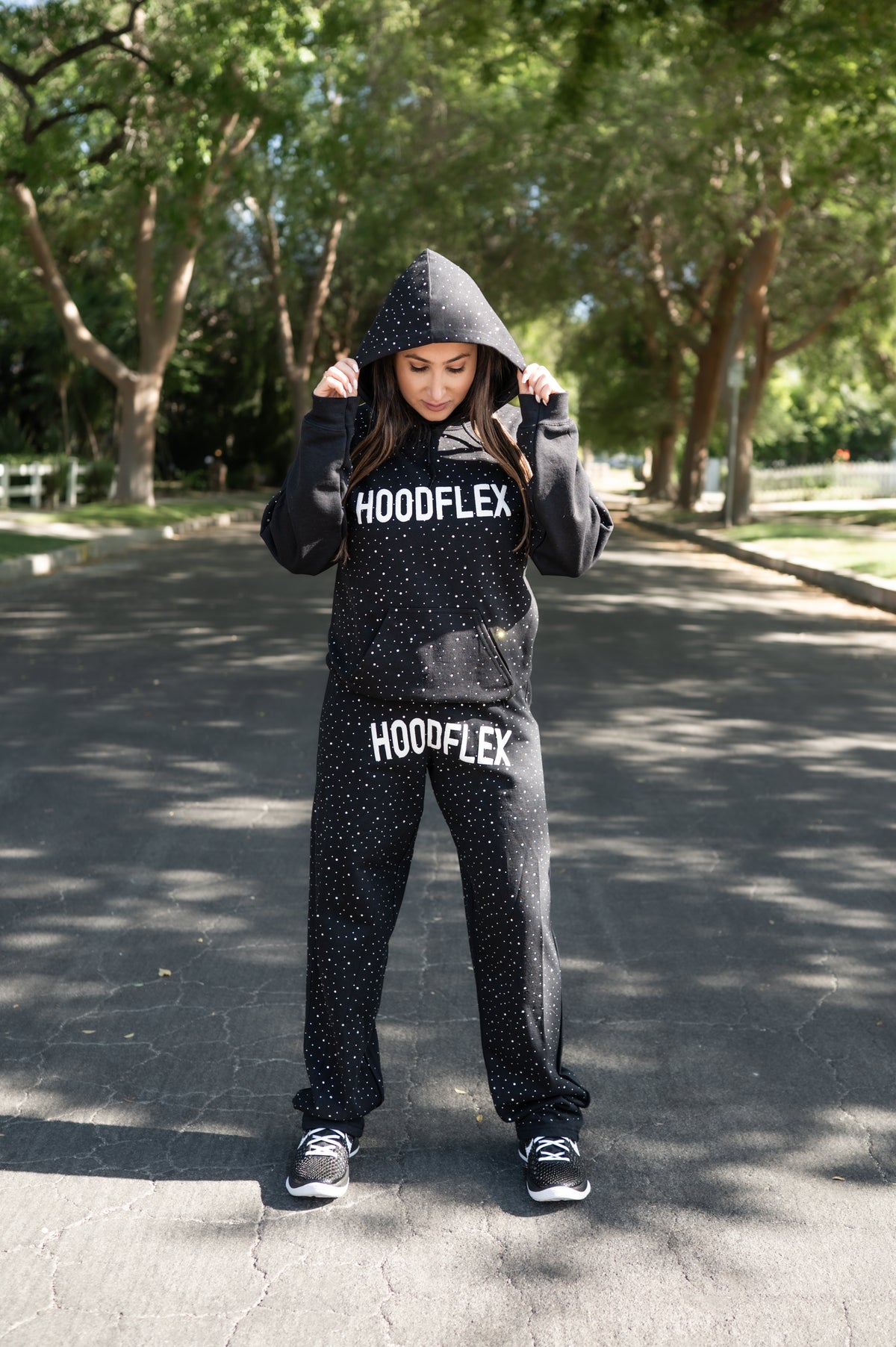 Rhinestone Hoodie